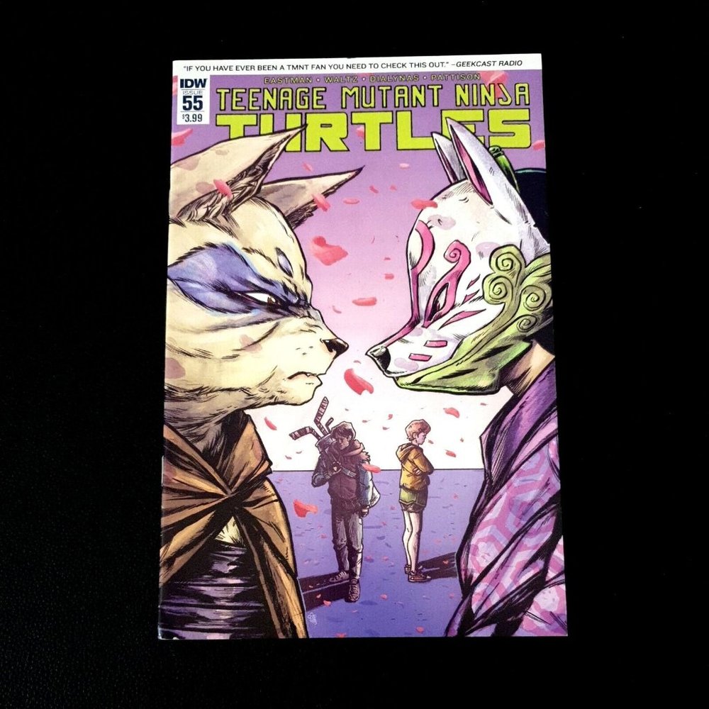 IDW Teenage Mutant Ninja Turtles #55 Feb 2016 Volume 1 Modern Age  Eastman Waltz